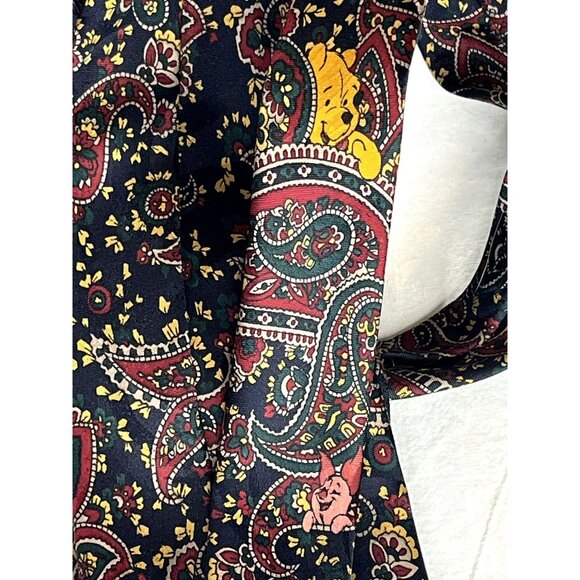 Winnie The Pooh Paisley Vintage Tie Piglet Eyore Milne & AA Shepherd - Picture 7 of 7